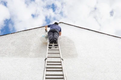 Peinture extérieure à Bertrimont — façades et ravalement
